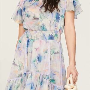 Misa Los Angeles Multicolor Floral Dress